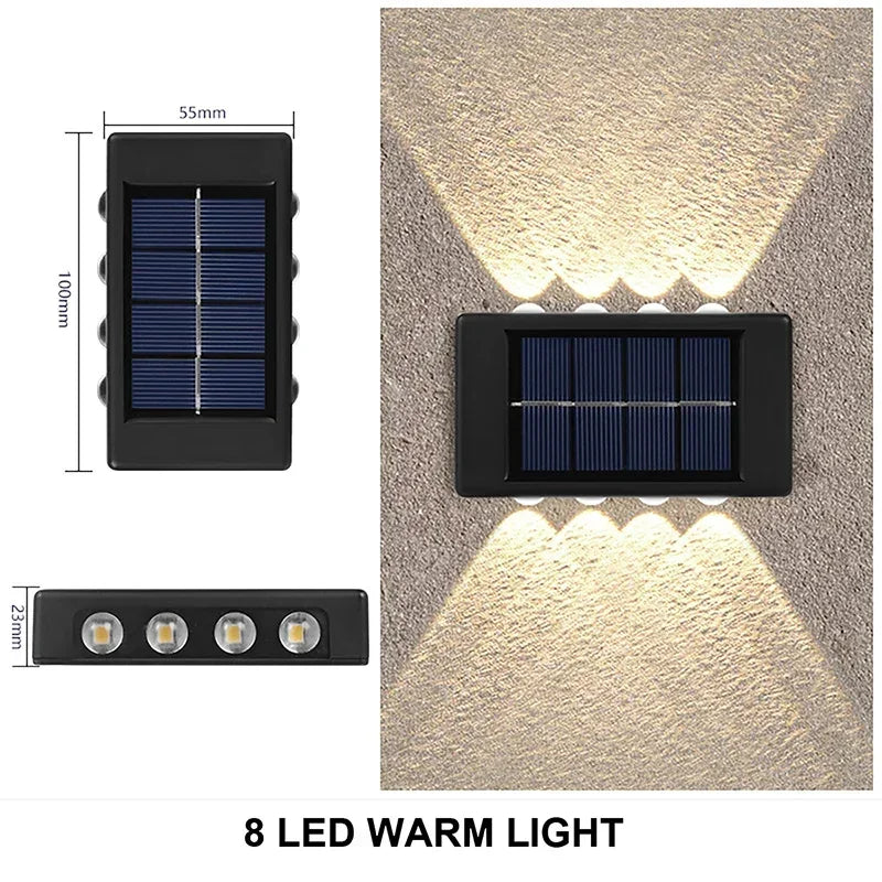SolarBright – Outdoor Waterproof Wall Light