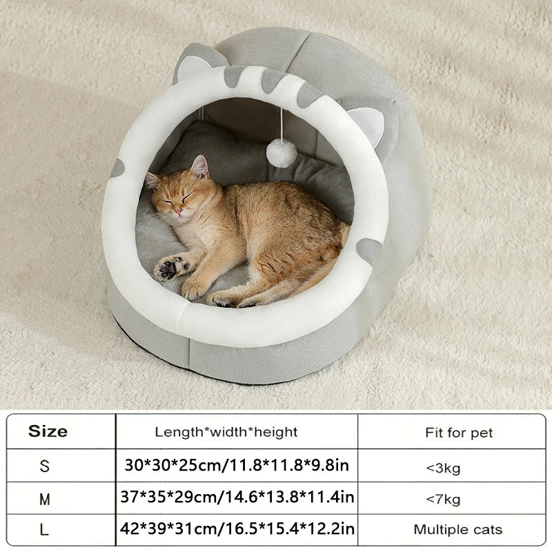 CozyNest Premium Pet Cave Bed