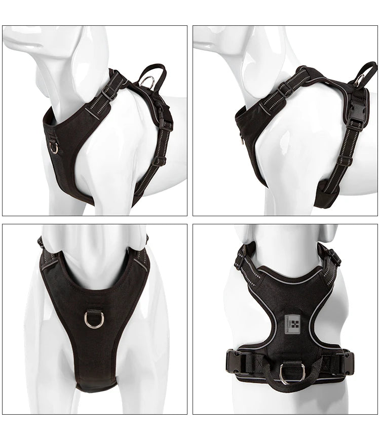 TailSecure – Custom No-Pull Reflective Dog Harness